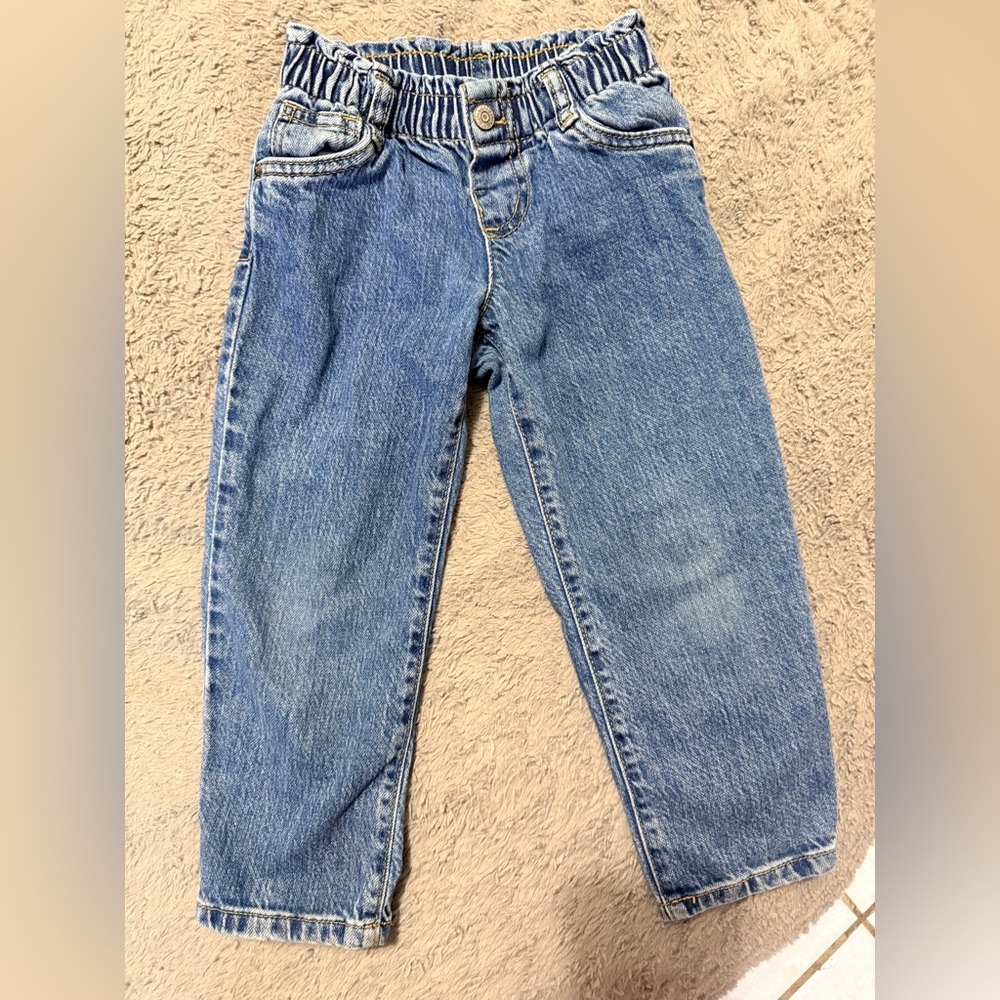 Toddler Classic Blue Denim Jeans